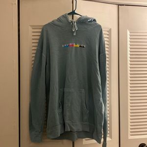 Teal David Vlogs Sweatshirt
